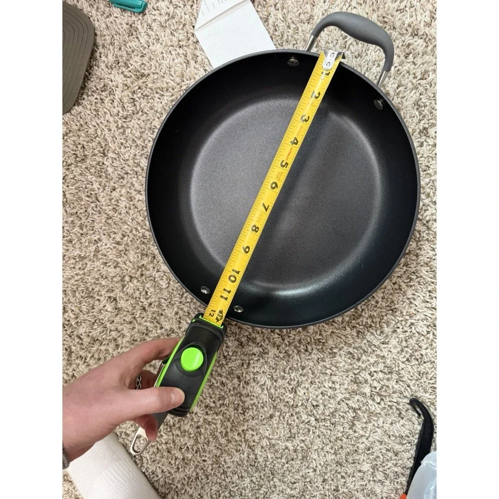 Anolon‎ Advanced Hard-Anodized Nonstick Aluminum 5 Qt 12 in Sauté Pan